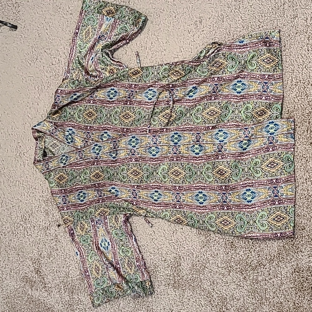 Silky colorful kimono: Victoria's Secret